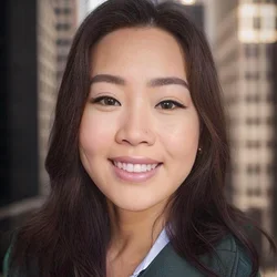 A smiling photo of Cindy Nguyen wearing business casual attire.
